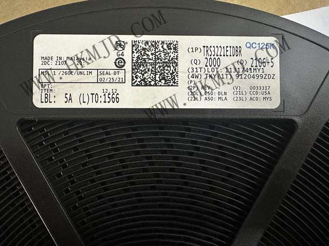 （TI）接口 TRS3221EIDBR TRS3221 RS-232 收發(fā)器，采用VCC單電源供電