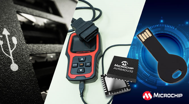Microchip推出AVR DU系列USB單片機(jī)，支持增強(qiáng)型代碼保護(hù)和高達(dá)15W 的功率輸出