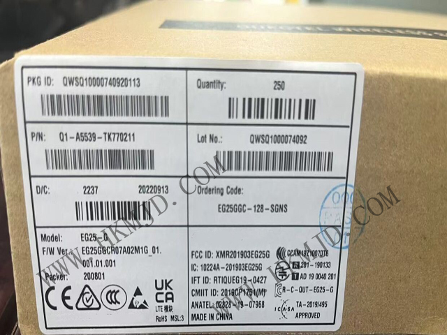 移遠(yuǎn)通信EG25GGC-128-SGNS：高性能LTE Cat 4模組，賦能全球物聯(lián)網(wǎng)連接
