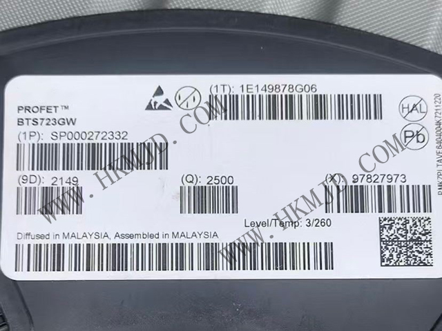 明佳達(dá)電子供應(yīng) Infineon BTS723GW 汽車智能高側(cè)開關(guān)，助力汽車電子系統(tǒng)升級