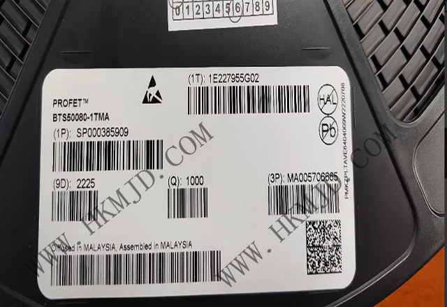BTS50080-1TMA 英飛凌單通道高壓側(cè)電源開(kāi)關(guān)，具有嵌入式保護(hù)功能