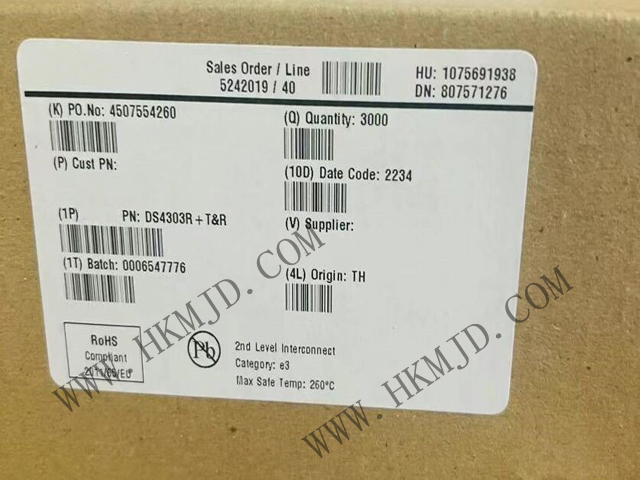 供應(yīng) Maxim DS4303R 電子可編程電壓基準(zhǔn)，適用于自動(dòng)工廠校準(zhǔn)