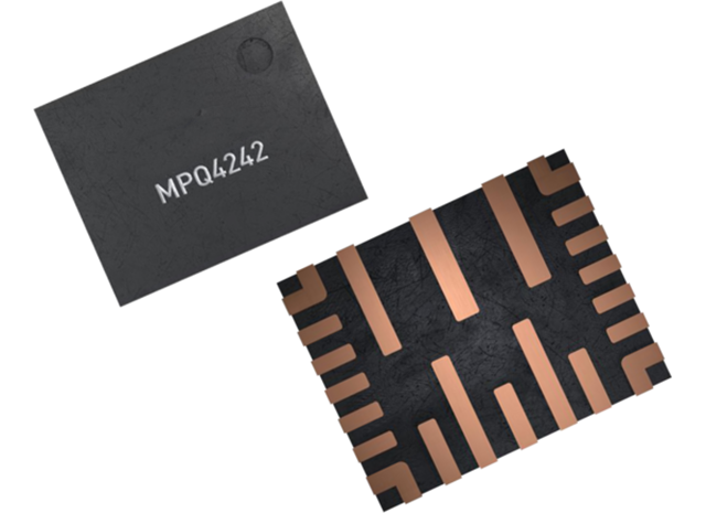 MPQ4242GVE-0000-AEC1：集成升降壓變換器的 5A、36V 、全集成 USB PD 解決方案