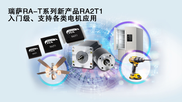 瑞薩電子推出面向單電機應用優(yōu)化的卓越MCU系列， 涵蓋電動工具、家用電器等廣泛應用場景